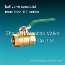 2PC Female Threaded Brass Ball Valve Manufacturer
